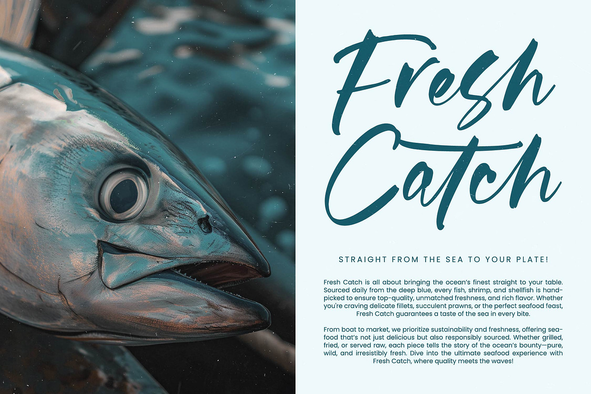 Whitela Akuatic - Bold Brush Font, a Script Font by stylishtype.co (Photo 16 of 20)