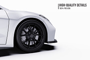 2026 Hyper Performance Coupe Set, an Advertising Mockup by Halal Graphic Studio (Thumbnail 4 of 12)