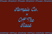 Knuckle Sandwich Script Typeface, a Script Font by Off The Rack © (Thumbnail 2 of 7)