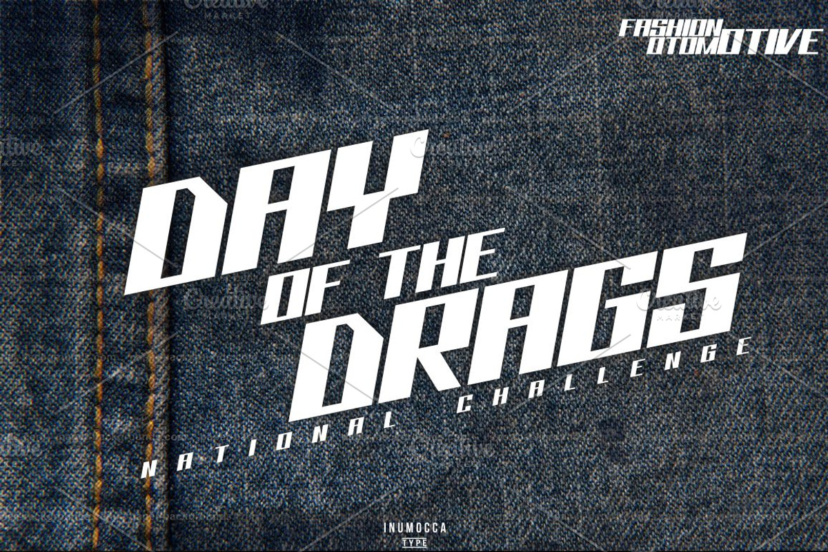 Bhejeuct gash typeface preview 3