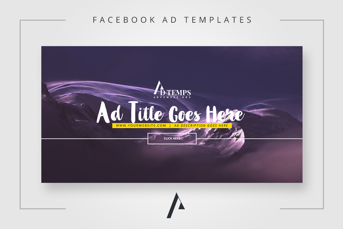 Facebook Ad Template Pack 02, a Social Media Template by pmvch (Photo 12 of 21)
