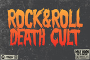 Wolf Moon Spooky Font, a Sans Serif Font by Remedy667 (Thumbnail 5 of 6)