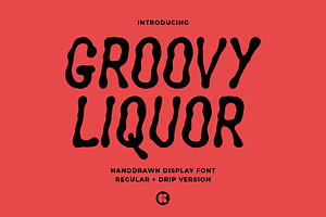 Groovy Liquor, a Handwritten Font by GroovyFontCo