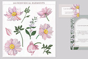 Pink floral bloom Individual element, a Decorative Illustration by DamriNa art (Thumbnail 4 of 10)