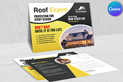 Roof Repairing Service Postcard, a Card Template by Psd Templates (Thumbnail 2 of 3)