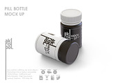 Pills Bottle Mockup, a Packaging Mockup by akropol (Thumbnail 8 of 10)