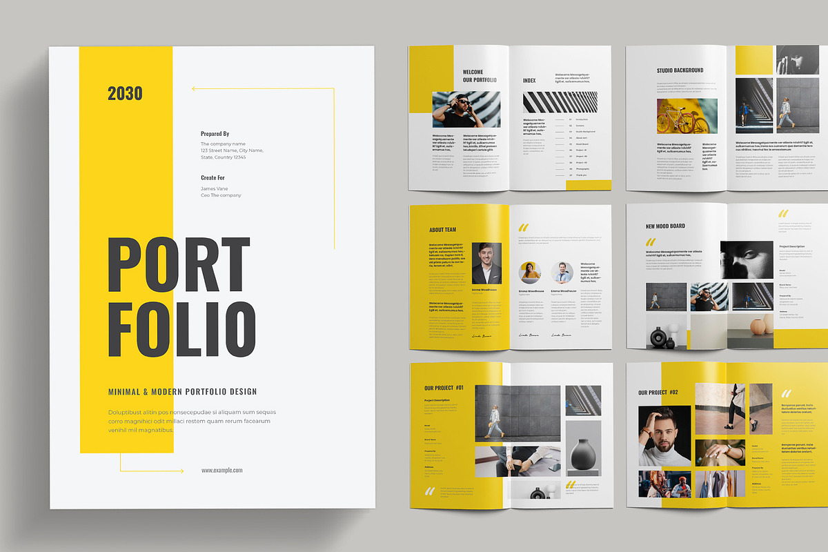 Portfolio Layout