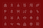 Japanese and Asian Icons, an Outline Icon by Prosymbols (Thumbnail 7 of 7)