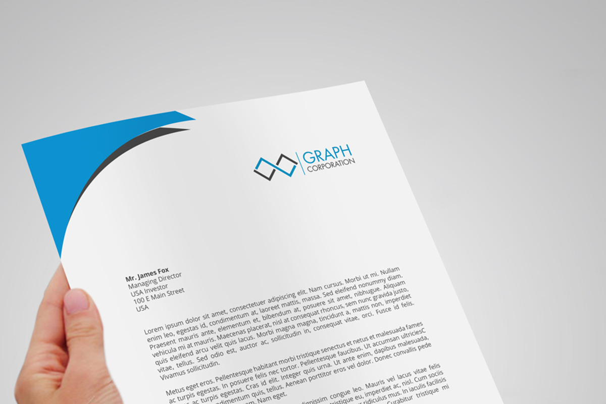 letterhead, a Stationery Template by asimalikhan555 (Photo 3 of 6)