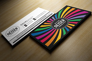 Colorful Business Card, a Business Card Template by Marvel (Thumbnail 1 of 3)
