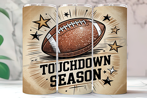 Touchdown Fall Tailgate Tumbler, an Arts & Entertainment Photo by LamanAzalea