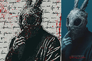 Halloween Bloody Letter Photo Effect, an Action Add-On by Amorjesu.com (Thumbnail 7 of 20)