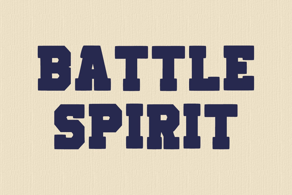 Goldman School Sport College Font, a Slab Serif Font by Fourteen Letter (Photo 3 of 7)