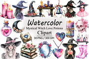 Mystical Witch Love Potions PNG Clip, an Illustration by Design Market (Thumbnail 1 of 3)