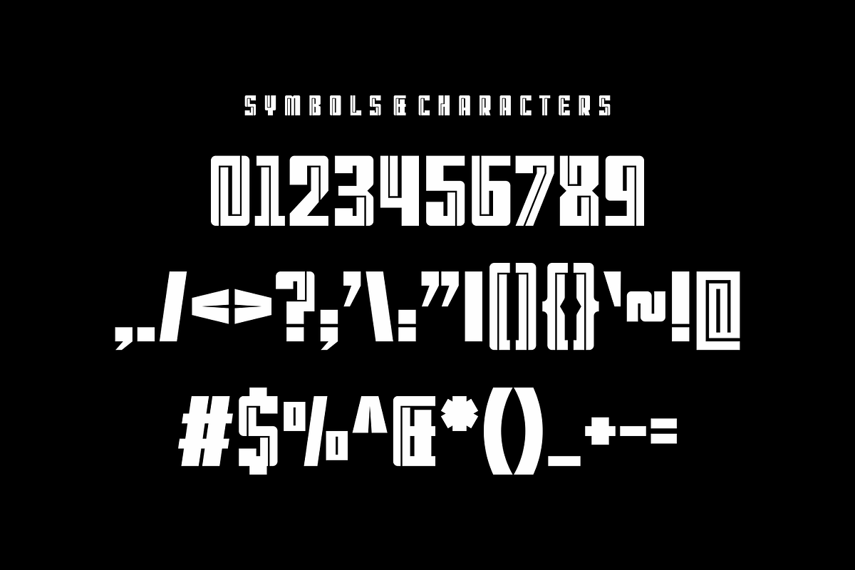 Hebon - Decorative Display Font, a Sans Serif Font by lelevien (Photo 3 of 4)