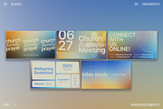 Soft Announcement Slides + Gradients, a Presentation Template by JD Designs (Thumbnail 4 of 7)