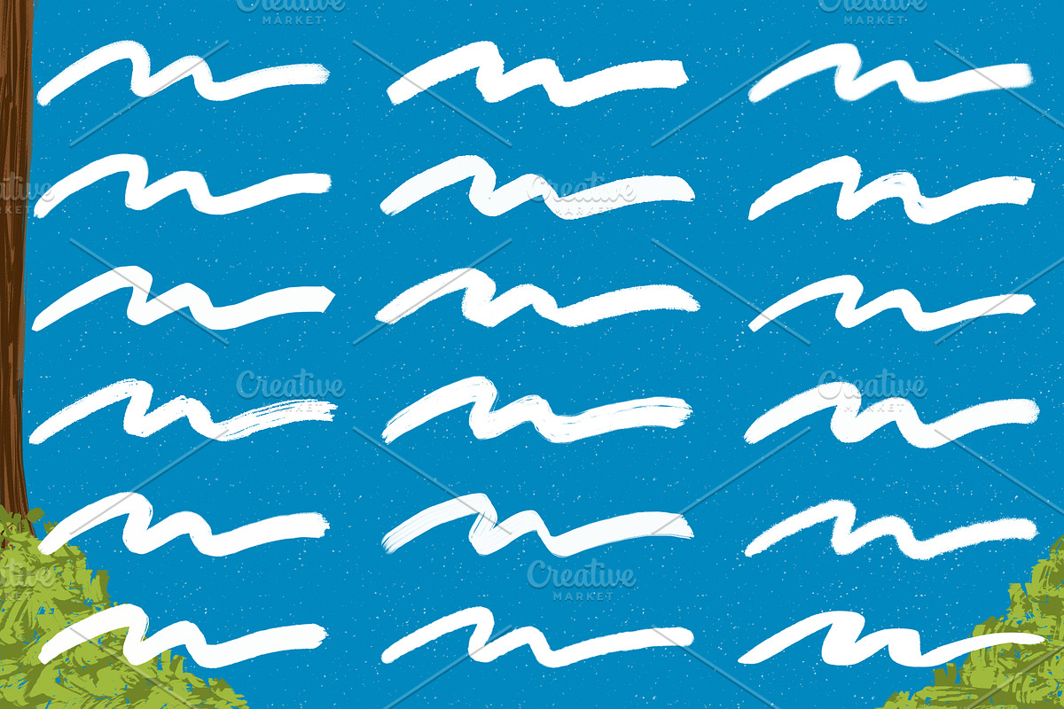 76 Marvelous Markers for Procreate, a Brush Add-On by Biso Studio (Photo 8 of 9)