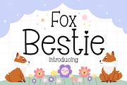 Fox Bestie Font, a Slab Serif Font by Fox7 By Rattana (Thumbnail 1 of 8)