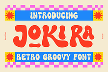 Jokira - Retro Groovy Font