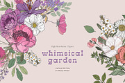 Whimsical Garden Patterns & Prints, a Decorative Illustration by Muse Artist (Thumbnail 1 of 20)