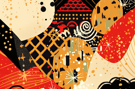 Celebrate friendship with a vibrant cheers in bold African-inspired artistry., an Illustration by AS photostudio