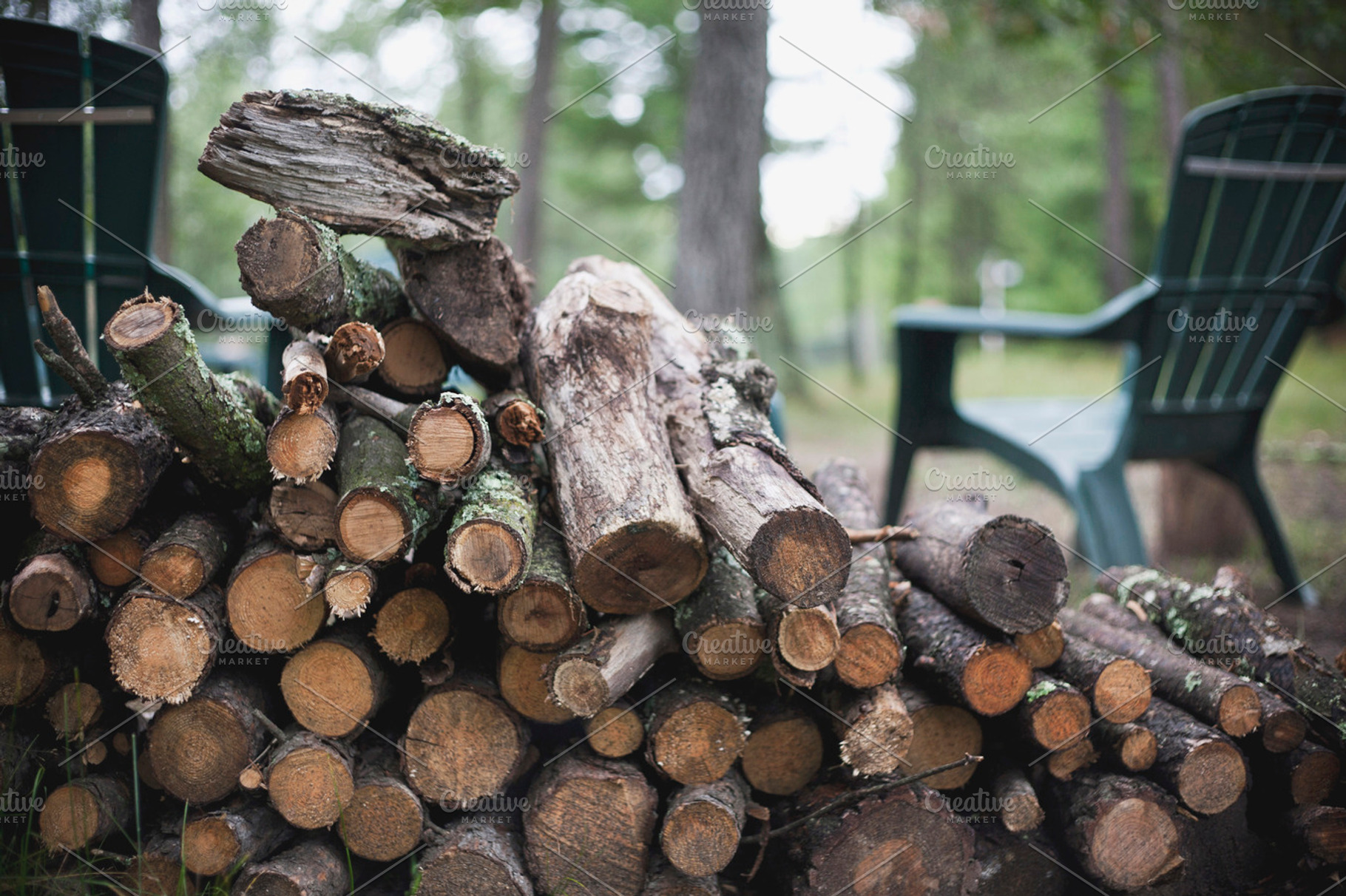 Fire Wood 2 Stock Photograph