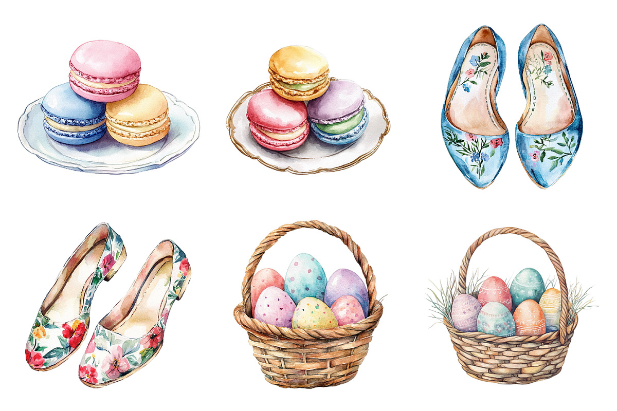Sunny Easter Day Clipart, an Illustration by Design Market (Photo 4 of 4)