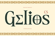 CS Gelios – Greek Font, a Serif Font by Craft Supply Co. (Thumbnail 1 of 8)