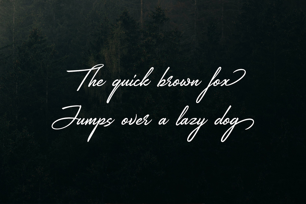 Blue Handwritten Font, a Script Font by sunnytudu (Photo 10 of 13)