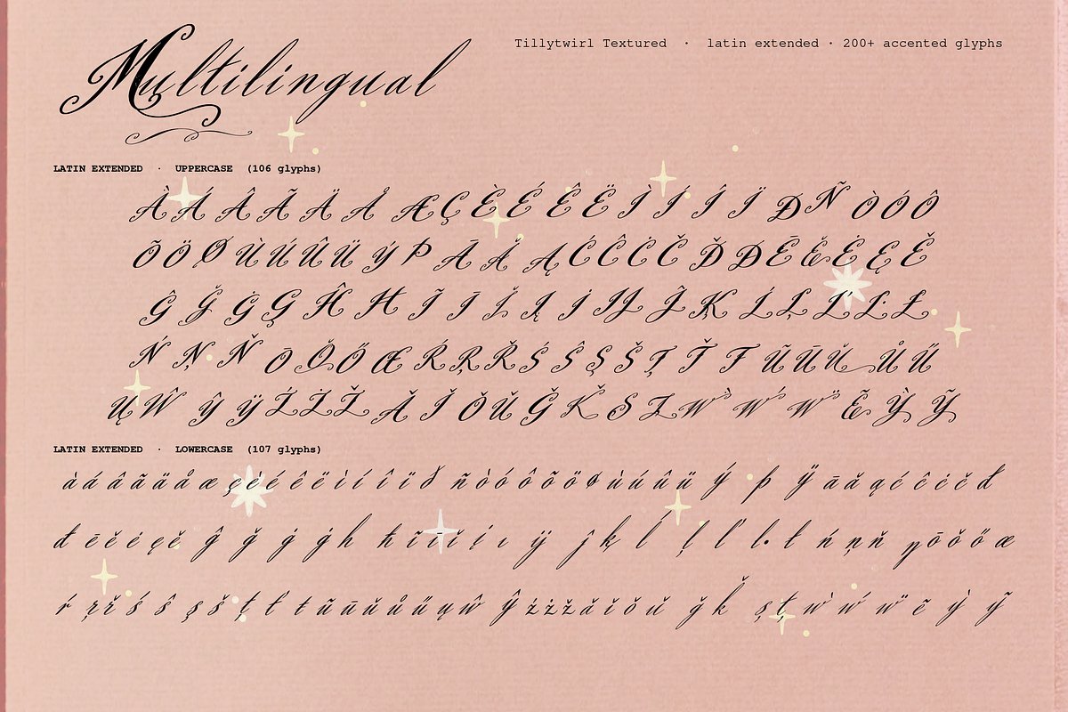 Tillytwirl - Whimsy Hand drawn Font, a Script Font by Lilithcollageart (Photo 13 of 20)