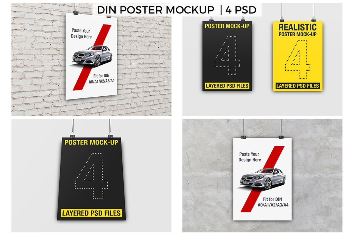 Poster Mockup, a Product Mockup by aykutfiliz (Photo 14 of 14)