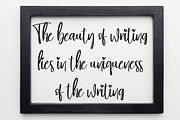 Merry And Bright | Script Font, a Script Font by Scratchones (Thumbnail 2 of 8)