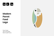 Modern Parrot Food Logo, a Branding & Logo Template by Luxury Logos (Thumbnail 1 of 4)