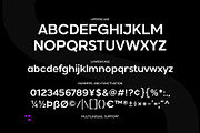 Modern Sans Serif Family - Balimo, a Sans Serif Font by Arterfak Project (Thumbnail 12 of 12)
