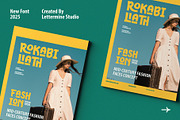 Eghari - Sans Serif, a Sans Serif Font by Lettermine (Thumbnail 9 of 10)