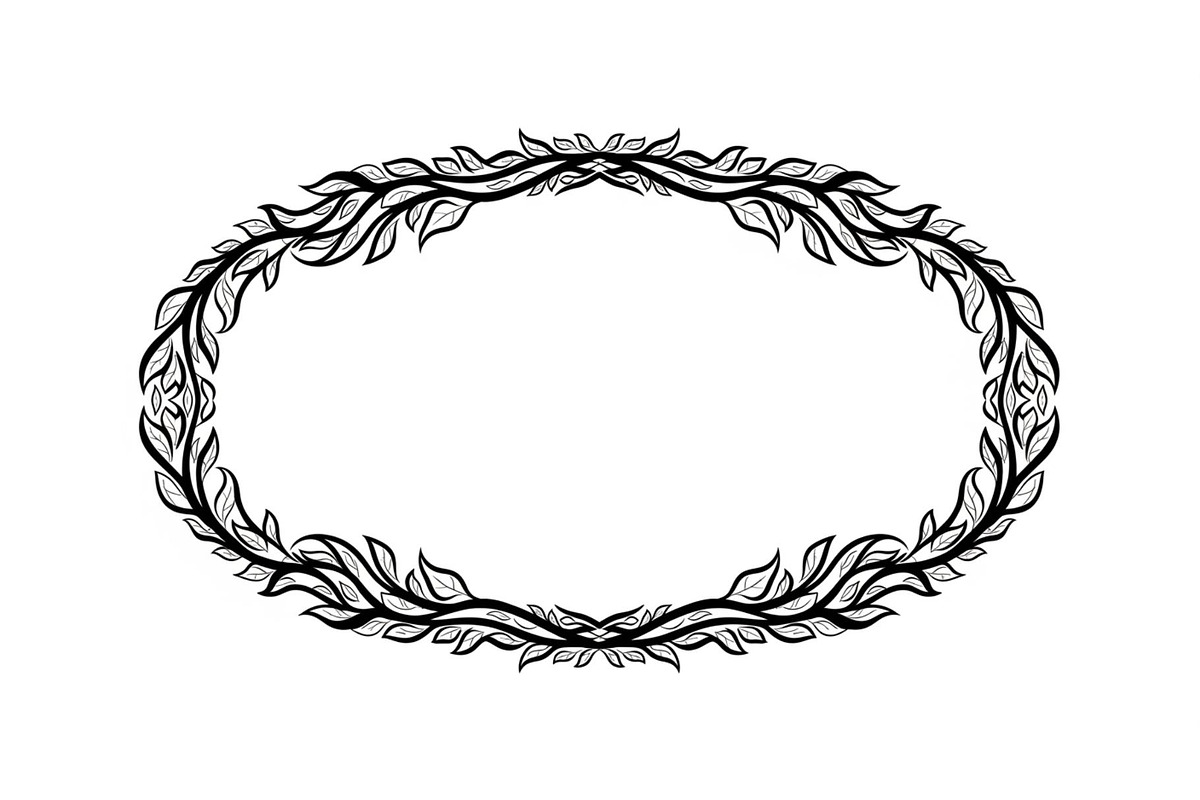 Nature Wreath Frame Vector Bundle, an Illustration by jahid234 (Photo 48 of 51)
