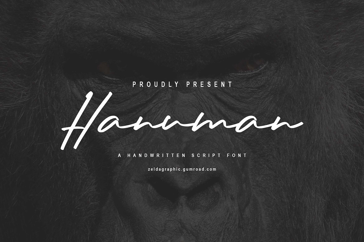 Hanuman Font, a Handwritten Font by Zelda Graphic (Photo 1 of 7)