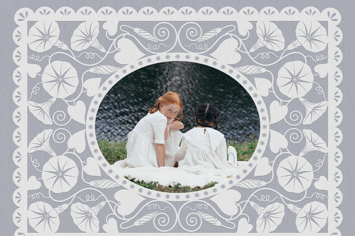Camee - Ornamental Papercut Frames, an Object Graphic by alonahaidash (Photo 5 of 18)