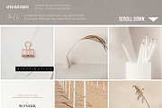 Minimalism. Feed №11, a Social Media Template by OntheMoon (Thumbnail 2 of 10)