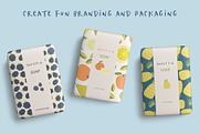Summer Fruit Patterns and Elements, a Pattern Graphic by Sweet Fig (Thumbnail 6 of 6)