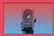 Minimal Web Browser Mockup, a Device Mockup by Fake Funk (Thumbnail 1 of 3)