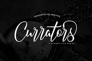 Currators Script, a Script Font by akrtype (Thumbnail 2 of 7)
