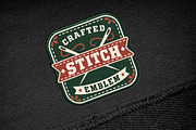Stitching Embroidery Logo Mockup, a Merchandise Mockup by Design Squad (Thumbnail 1 of 4)
