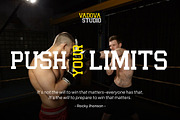 Thunder Punch Sport Varsity Font, a Slab Serif Font by Vadovastd (Thumbnail 4 of 7)