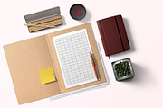 Knitting Graph Paper With Rectangle, a Stationery Template by M9 Design (Thumbnail 3 of 5)