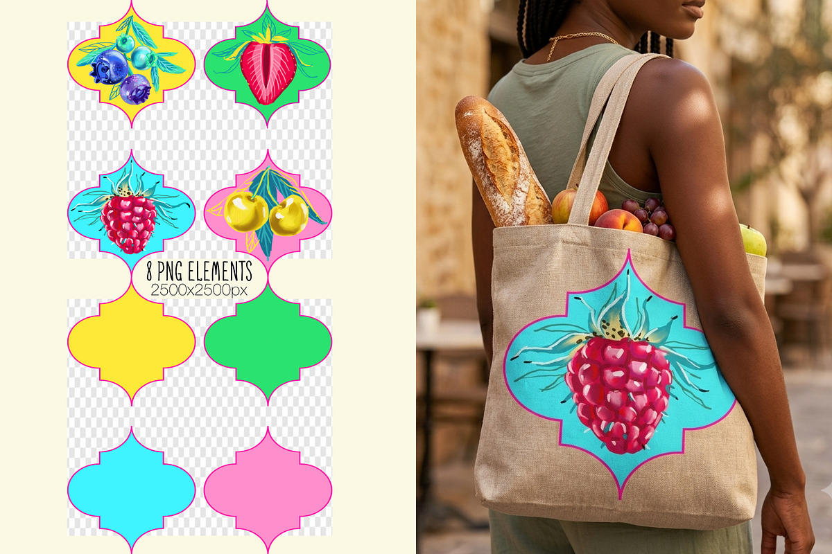 Vibrant Fruits | Patterns & Clip art, a Pattern Graphic by Art_halych (Photo 4 of 13)