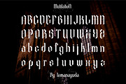 MutilatioN, a Blackletter Font by ismanayuda (Thumbnail 8 of 8)