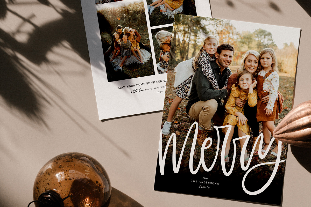 Christmas Card Template CD188, a Card Template by Salsal Design (Photo 2 of 4)
