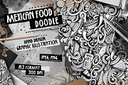 Mexican Food Graphic Illustration, a Food Illustration by BALABOLKA (Thumbnail 1 of 3)