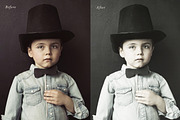 "Rosemary" Light Photoshop Action preview 2